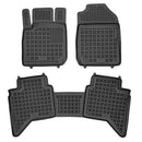 Καουτσούκ πατάκια Rezaw-Plast για Mercedes GLA (2012-2019) - τύπος λεκάνης