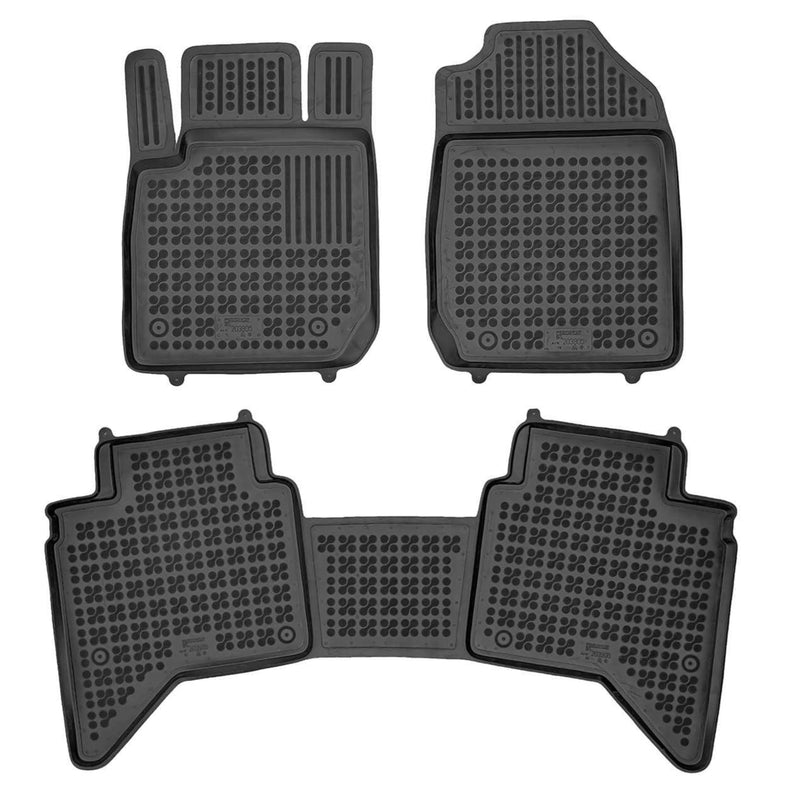 Καουτσούκ πατάκια Rezaw-Plast για Mercedes GLA (2012-2019) - τύπος λεκάνης