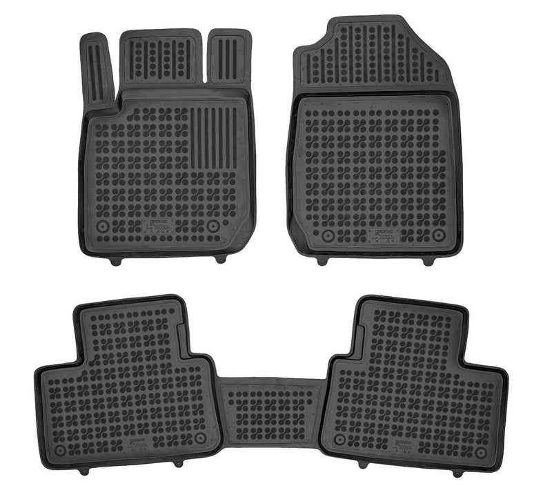 Καουτσούκ πατάκια Rezaw-Plast για Mercedes GLA (2012-2019) - τύπος λεκάνης