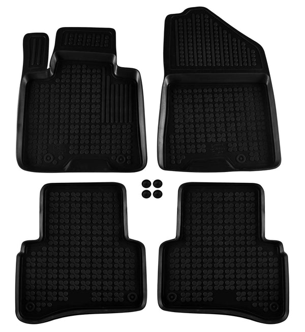 3D Καουτσούκ πατάκια Frogum για Hyundai Tucson II (2009-2015) τύπος λεκάνης