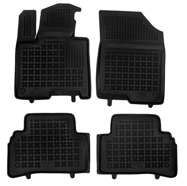 3D Καουτσούκ πατάκια Frogum για Hyundai Tucson II (2009-2015) τύπος λεκάνης