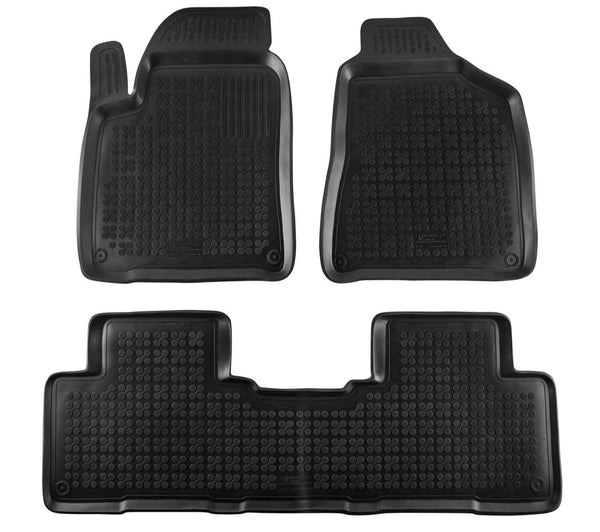 Frogum 3D ελαστικά πατάκια δαπέδου για Renault Twingo (2014+) τύπος λεκάνης