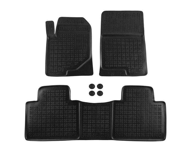 Frogum 3D ελαστικά πατάκια δαπέδου για Renault Twingo (2014+) τύπος λεκάνης