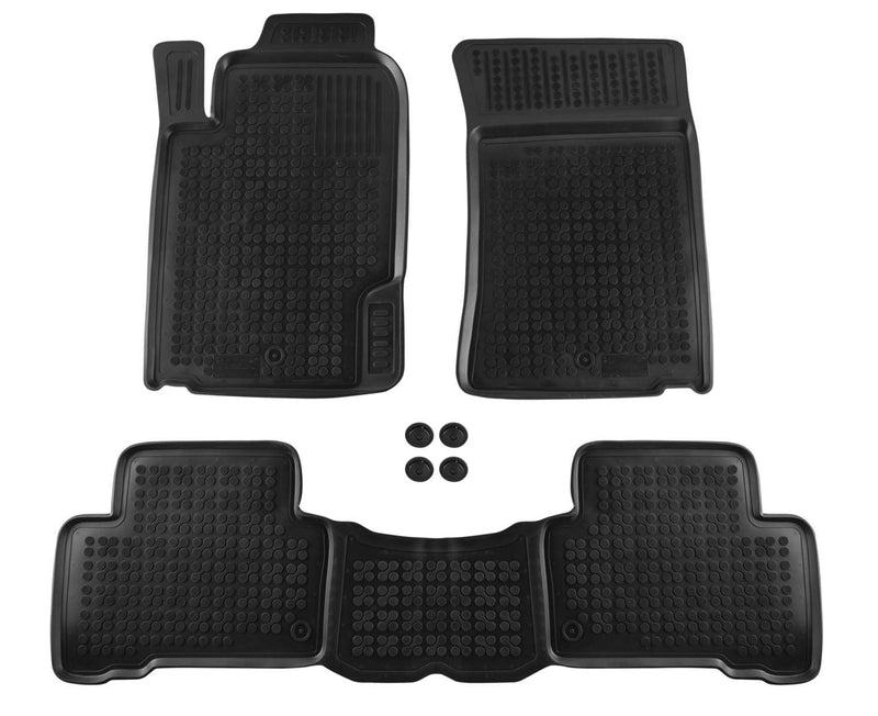 Frogum 3D ελαστικά πατάκια δαπέδου για Renault Twingo (2014+) τύπος λεκάνης