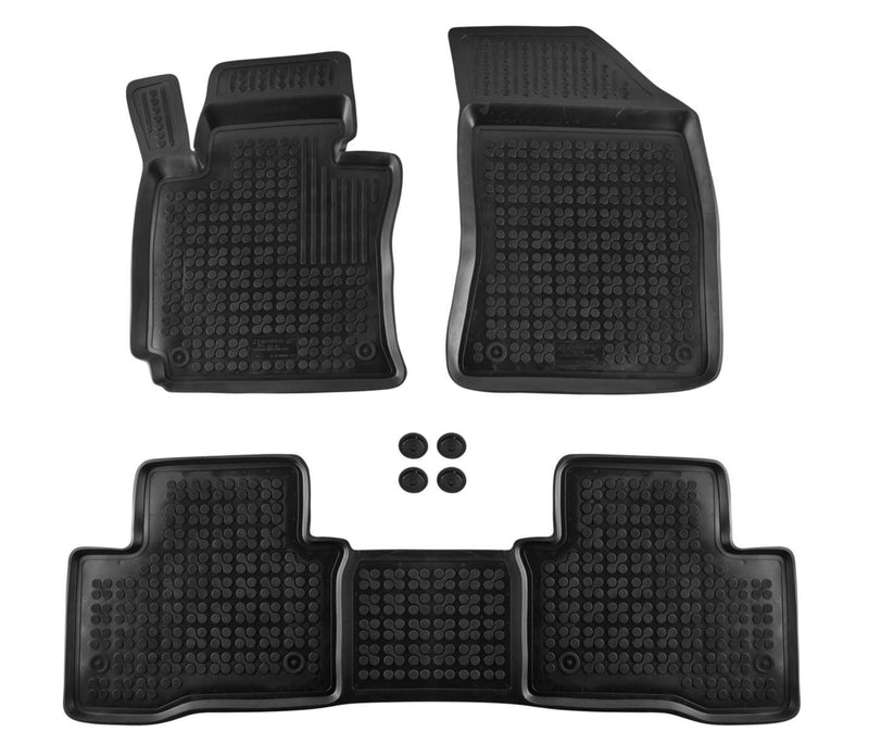 Frogum 3D ελαστικά πατάκια δαπέδου για Renault Twingo (2014+) τύπος λεκάνης