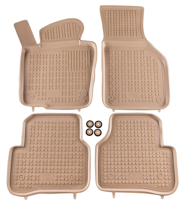 Καουτσούκ πατάκια Rezaw-Plast για VW TIGUAN (2007-2016) - μπεζ