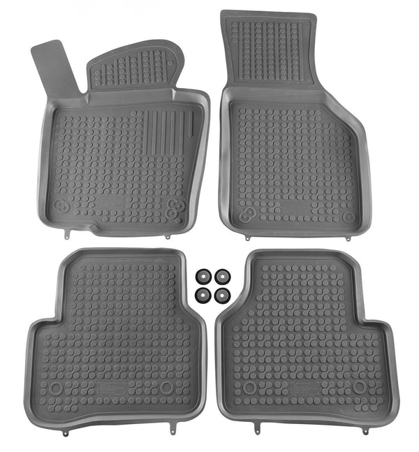 Καουτσούκ πατάκια Rezaw-Plast για VW Tiguan (2007-2016) - γκρι
