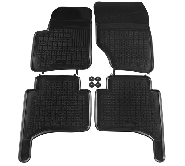 Καουτσούκ πατάκια Rezaw-Plast για VW Touareg (2002-2010) τύπου λεκάνης