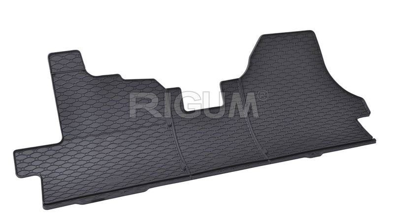 Ταπέτα από καουτσούκ Rigum για Opel Combo (2018+) 2 καθίσματα, 2 μέρη