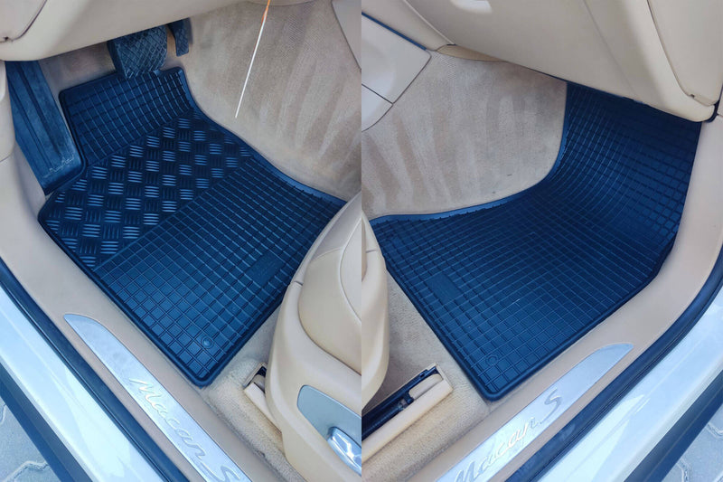 3D Καουτσούκ πατάκια Frogum για VW Touareg (2010-2018) τύπος λεκάνης