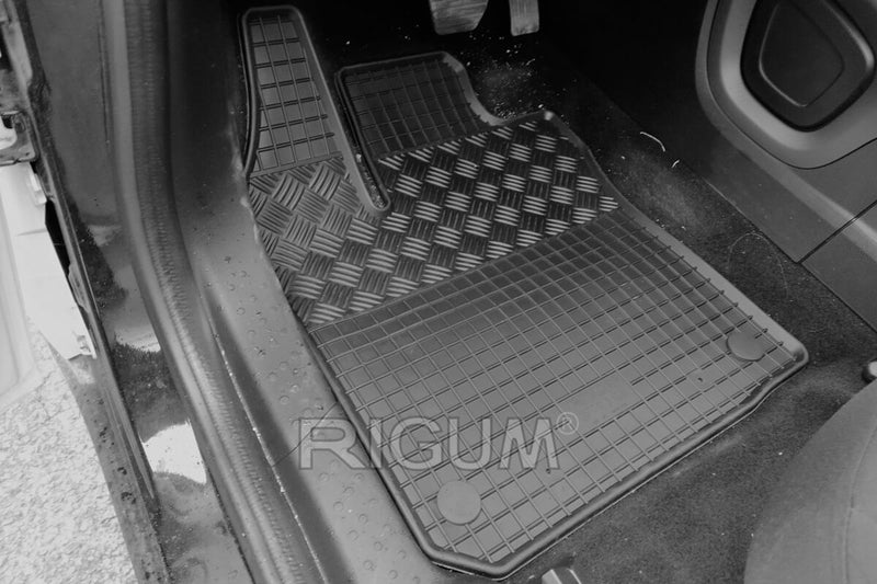Frogum 3D ελαστικά πατάκια δαπέδου για Renault Twingo (2014+) τύπος λεκάνης