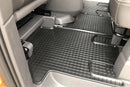 Ταπέτα από καουτσούκ Rigum για VW T7 Multivan (2022+), δεύτερη σειρά, 3 τεμάχια
