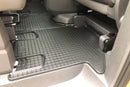 Ταπέτα από καουτσούκ Rigum για VW T7 Multivan (2022+), δεύτερη σειρά, 3 τεμάχια