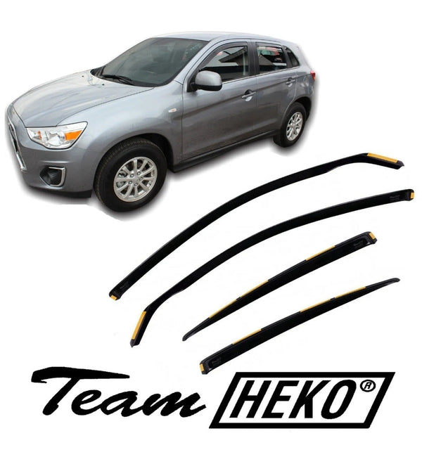 Ветробрани Team HEKO за MITSUBISHI ASX (2010-2017) 5 врати - 4бр. предни и задни - Avtozona