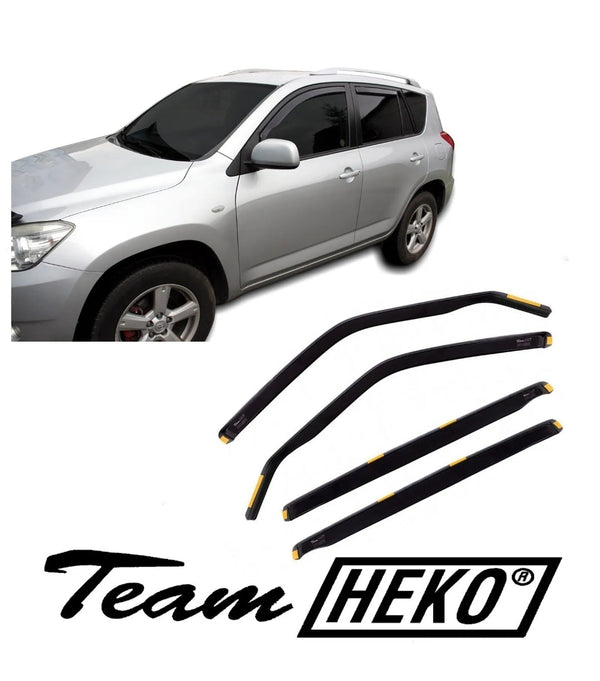 Ветробрани Team HEKO за TOYOTA RAV4 (2005-2012) 5 врати - 4бр. предни и задни - Avtozona