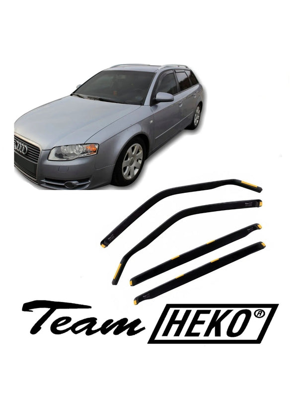 Ветробрани Team HEKO за AUDI A4 B6 (2000-2009) Combi - 4бр. предни и задни - Avtozona