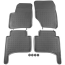 Καουτσούκ πατάκια Rezaw-Plast για VW Touareg (2002-2010) τύπου λεκάνης γκρι