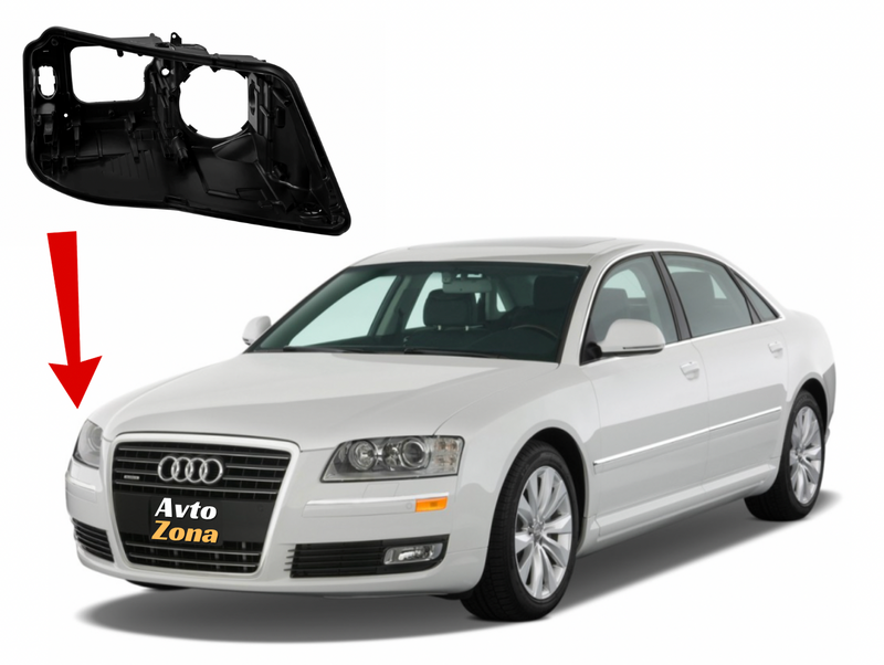 Περίβλημα προβολέων Xenon του Audi A8 (2010-2013)