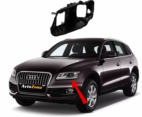 Περίβλημα προβολέα Xenon για Audi Q5 (2010-2013)