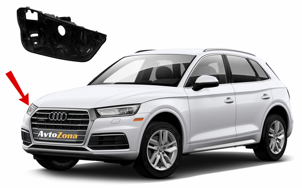 Τσίχλα πίσω από τους προβολείς LED Audi Q5 (2018-2020)