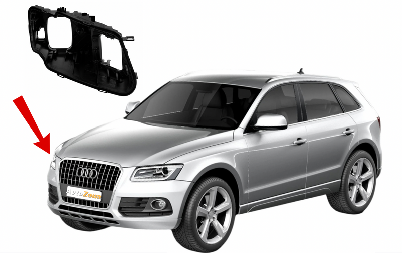 Περίβλημα προβολέων Xenon του Audi Q5 (2010-2013)