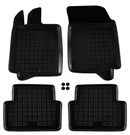 Καουτσούκ πατάκια Rezaw-Plast για Renault Laguna (2001-2007) τύπου λεκάνης