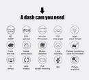 Καταγραφικό βίντεο με 3 κάμερες FULL HD - Τριπλή προστασία και ασφάλεια για το αυτοκίνητό σας