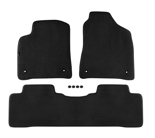 Frogum 3D ελαστικά πατάκια δαπέδου για Renault Twingo (2014+) τύπος λεκάνης