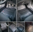3D гумени стелки Stingray за CHERY Tiggo 2 (2016+), 4 части, черни