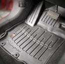 3D гумени стелки Stingray за Jeep Compass I (2006-2016), 4 части, черни
