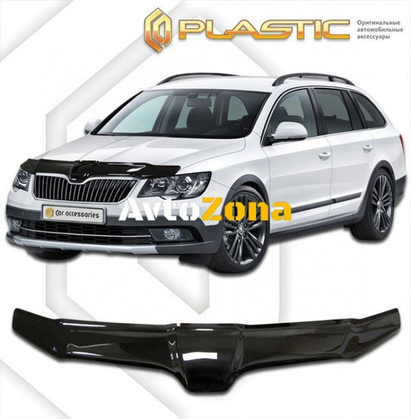 Дефлектор за преден капак за Skoda Superb (2013–2015) - CA Plast - Avtozona