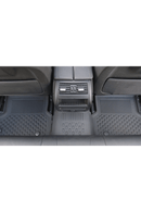 3D Гумени стелки Sahler за BMW 5 Series F10 (2013–2016), 5 части, черни
