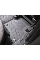 3D Гумени стелки Sahler за Fiat Fiorino (2008+ бензин / 2008–2019 дизел), 5 части, черни