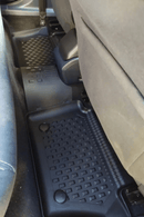 3D Гумени стелки Sahler за Ford Fiesta (2009–2017), 5 части, черни