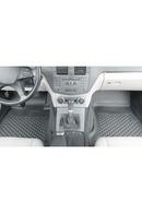 3D Гумени стелки Sahler за Mercedes-Benz C-Class W204 (2007–2014), 5 части, черни