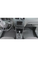 3D Гумени стелки Sahler за Volkswagen Polo (2002–2009), 5 части, черни