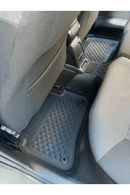 3D Гумени стелки Sahler за Volkswagen Polo (2002–2009), 5 части, черни