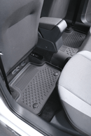 3D Гумени стелки Sahler за Volkswagen T-Cross (2022+), 5 части, черни