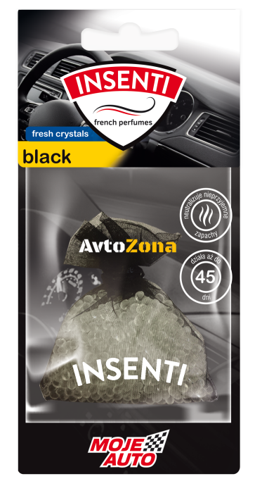 Ароматизатор Торбичка Insenti Fresh Bag Black - Avtozona