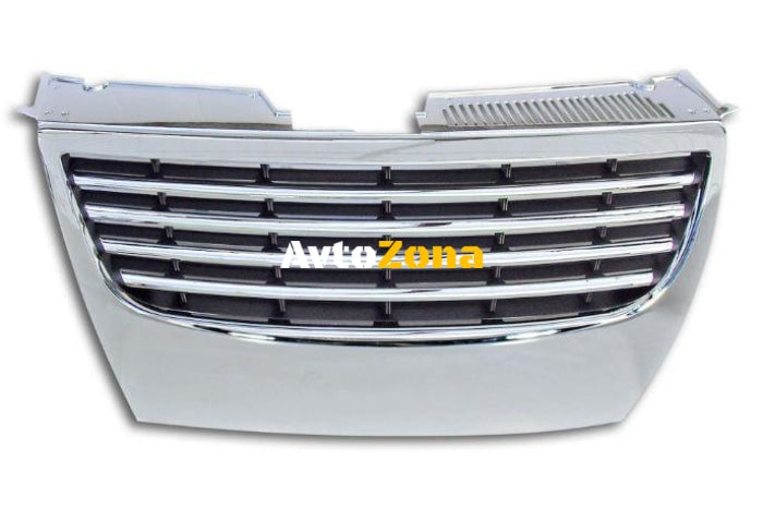 Решетка без емблема VW PASSAT3C (2005-2010) - хром - Avtozona