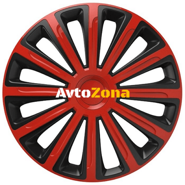 ТАСОВЕ ЗА ДЖАНТИ 13’’ VERSACO TREND RED / BLACK - 4бр. в к-т - Avtozona