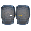 Универсални гумени стелки - черни - Avtozona