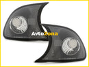 Кристални мигачи до фара BMW E46 купе (1998-2001) - черни - Avtozona