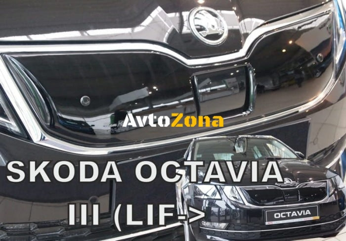 Зимен дефлектор за SKODA Octavia III (2016-2020) - upper - Avtozona