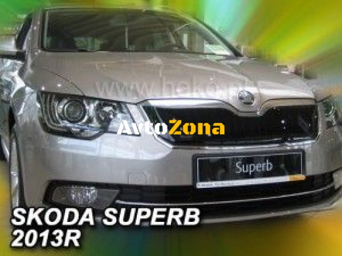 Зимен дефлектор за SKODA Superb II (2013-2015) - upper - Avtozona