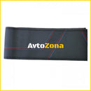 Шиещ се калъф за волан – черен с червен и син шев 38 см - Avtozona