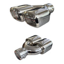 Διπλό ακροφύσιο εξάτμισης - 220 mm