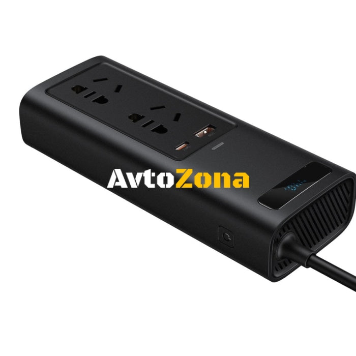 Baseus- Инвертор за кола 150W 220V - Avtozona