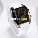Спортен Часовник - RPM Turbo Дизайн - бял - Avtozona