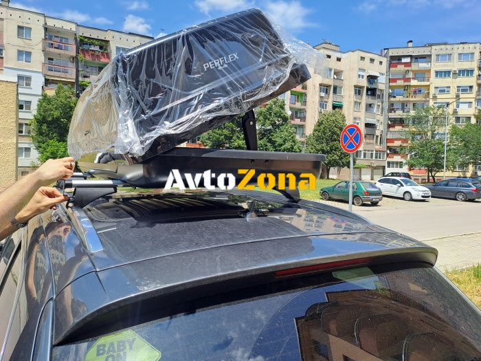 Автобокс Perflex Exclusive – Черен 500л - Avtozona